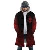 Brand of Sacrifice Berserk AOP Hooded Cloak Coat FRONT Mockup - Berserk EU Store