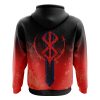 Struggler Berserk Zip Hoodie Jacket BACK mockup - Berserk EU Store